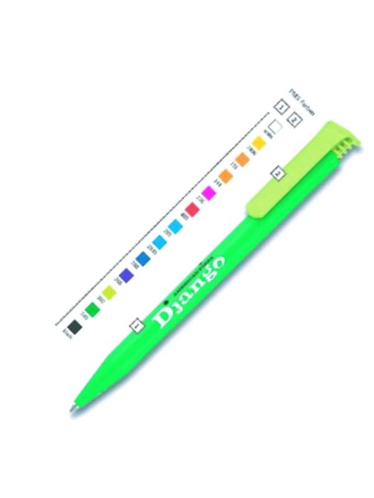 Plastic Pen Super Hit Colour Mix Retractable Penswith ink colour Black Refill